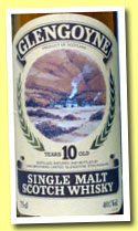 Glengoyne 10 yo (40%, OB, 'Pure Malt', +/-1985)